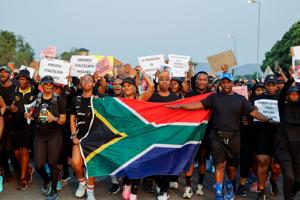 South African police find a ninth woman's body near Johannesburg