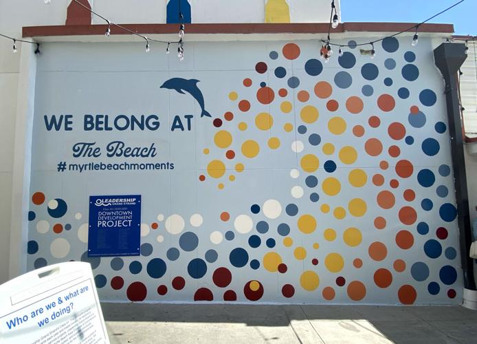 A look at the new Myrtle Beach mural, in photos