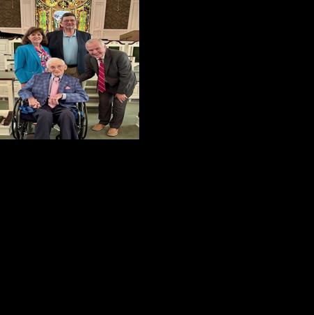 Church honors Calvin Baker ahead of 103rd birthday