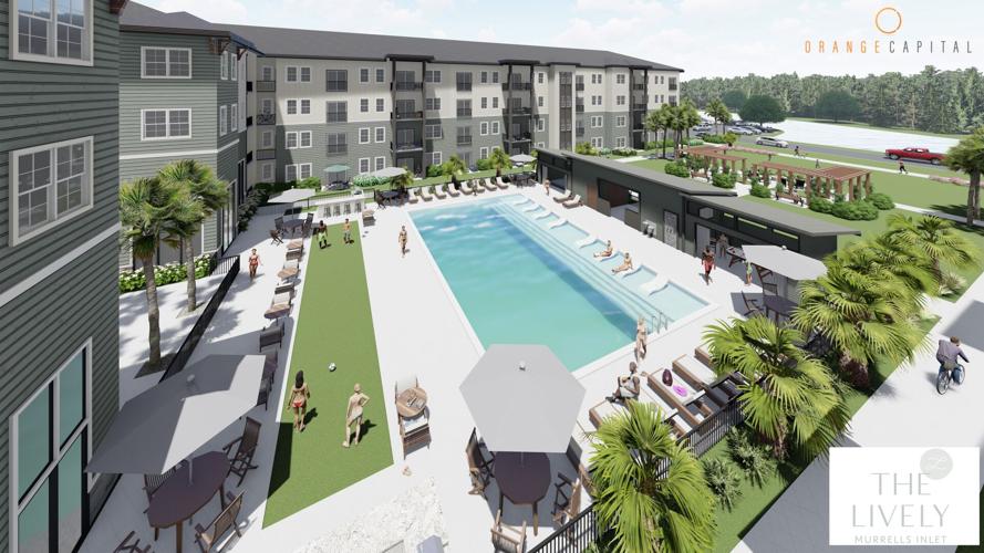 New Murrells Inlet apartment development under construction near