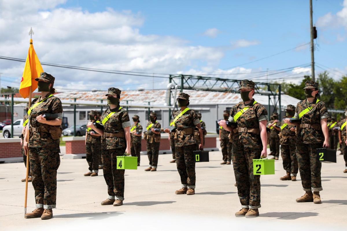 Parris Island Reopens To Marine Recruits After Coronavirus Outbreak Stopped New Training Covid 19 Postandcourier Com - pi marine corps training base pi sc roblox