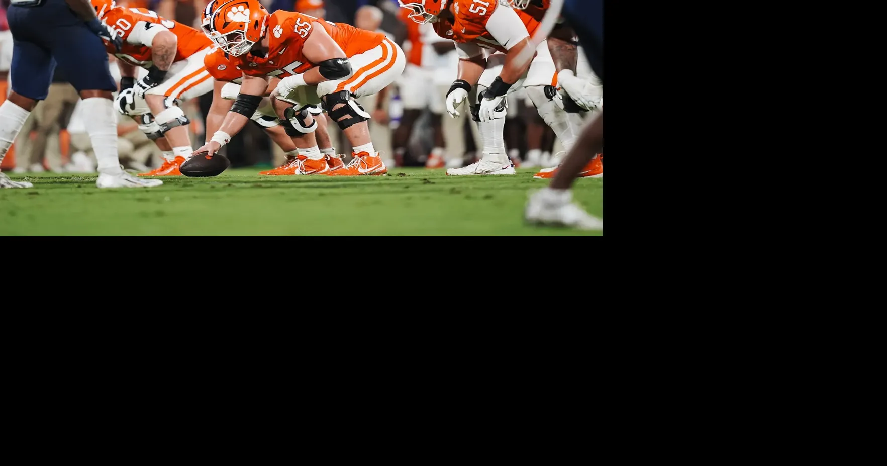 Clemson offensive line faces tough task vs. North Carolina amid early struggles
