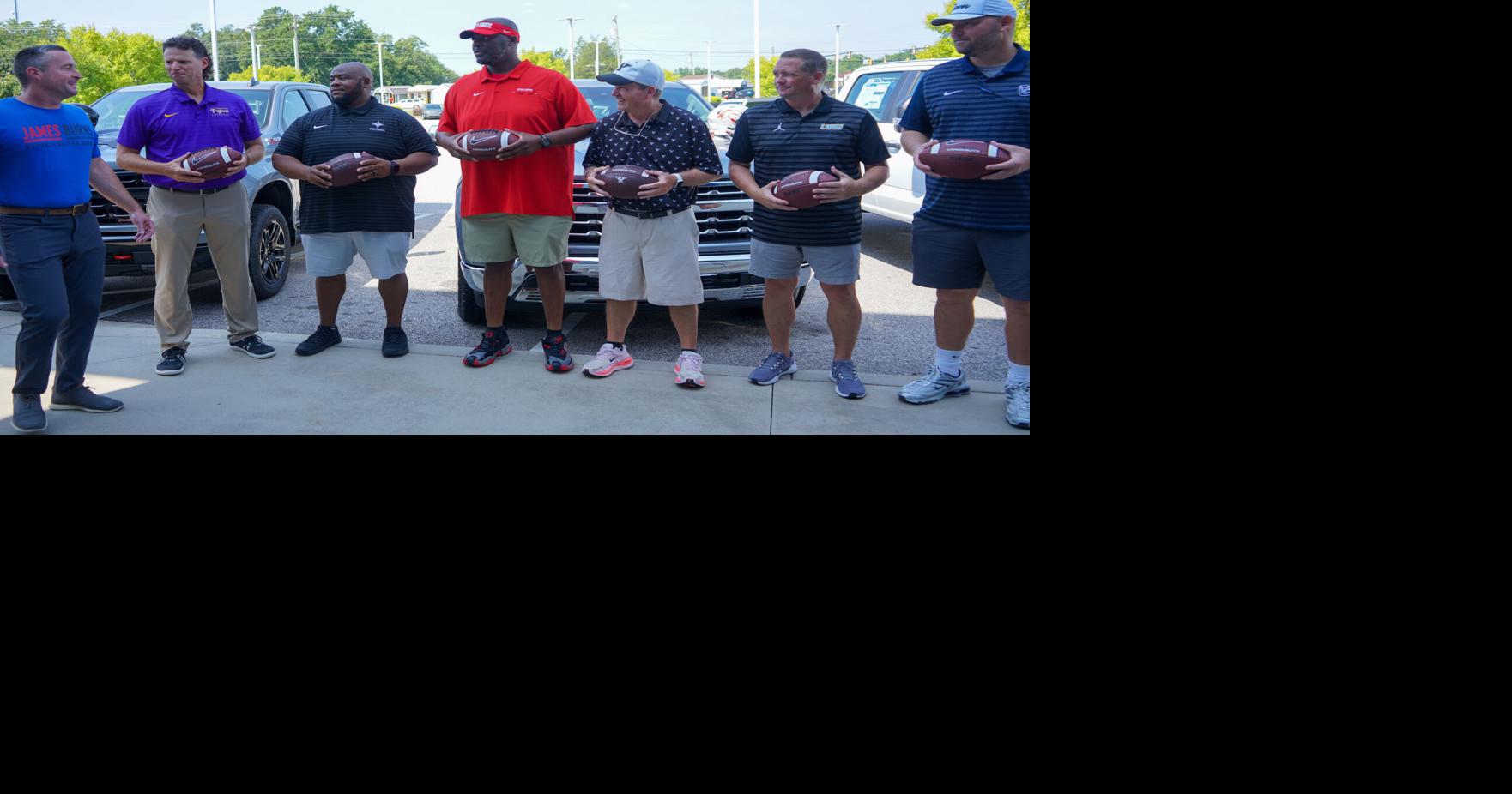 These SC high school football coaches were given brand new trucks, at least until they lose a game