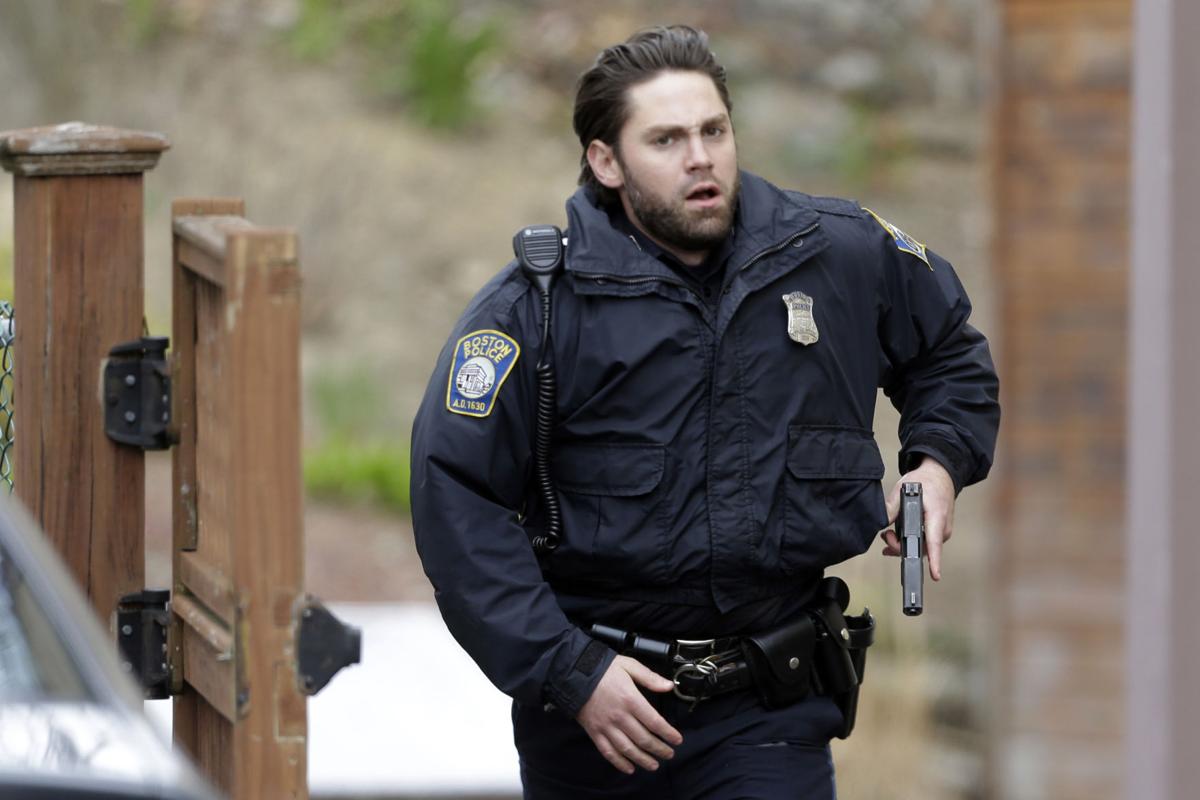 Bombing suspect search
