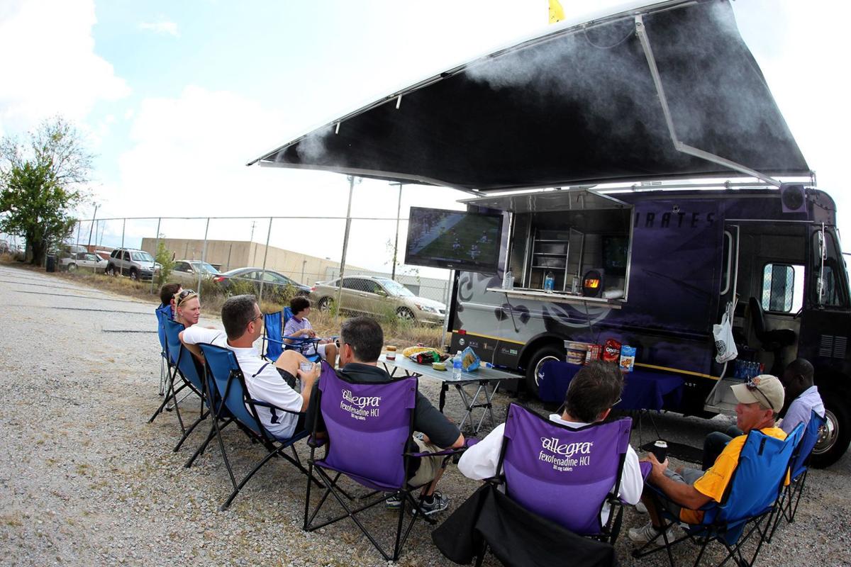 Tailgating at USC vs. ECU