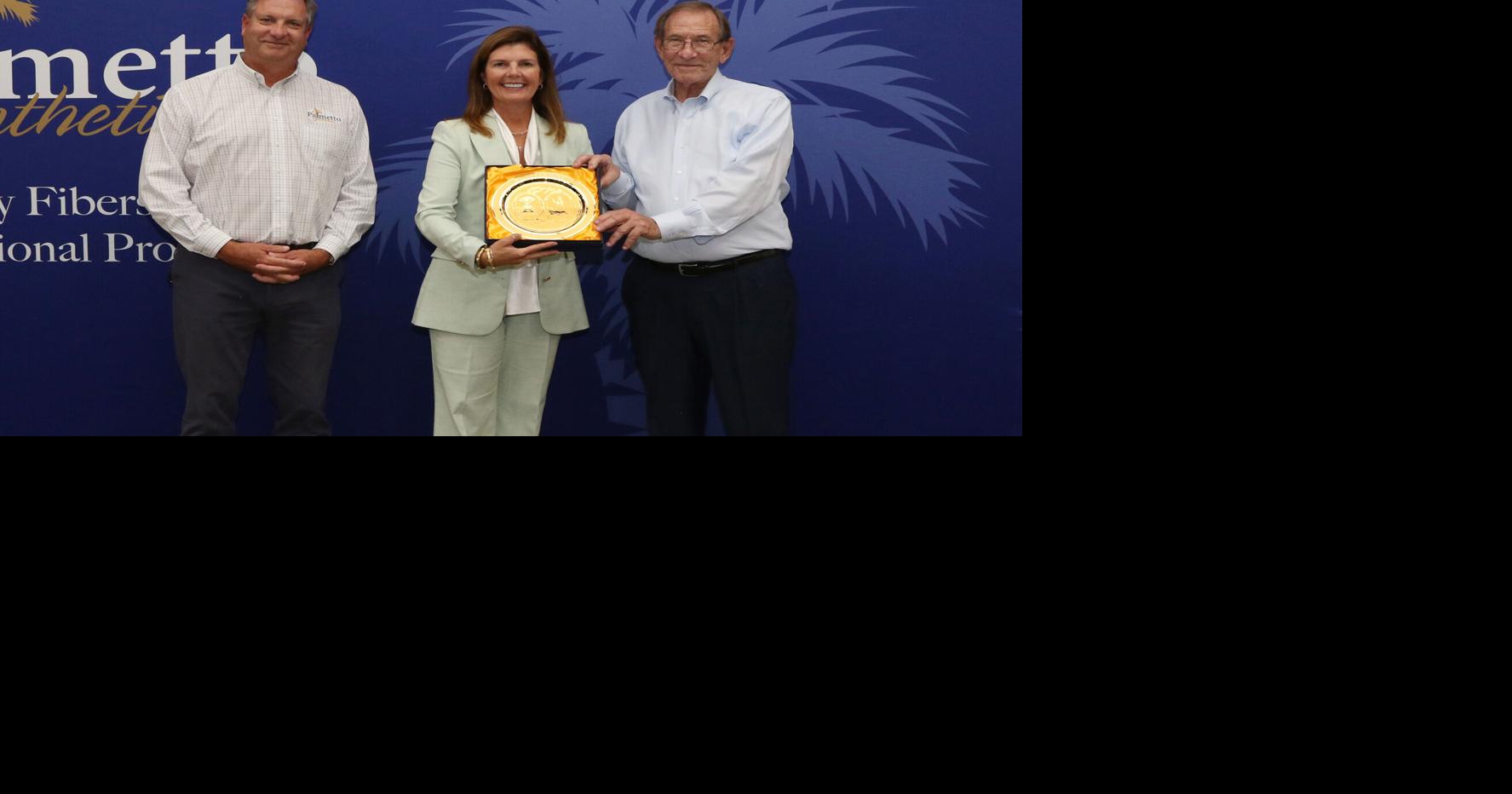 Lt. Governor presents engraved plate to Palmetto Synthetics News