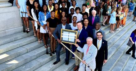 State champion North Augusta girls basketball team honored at SC Statehouse State champion North Augusta girls basketball team honored at SC Statehouse