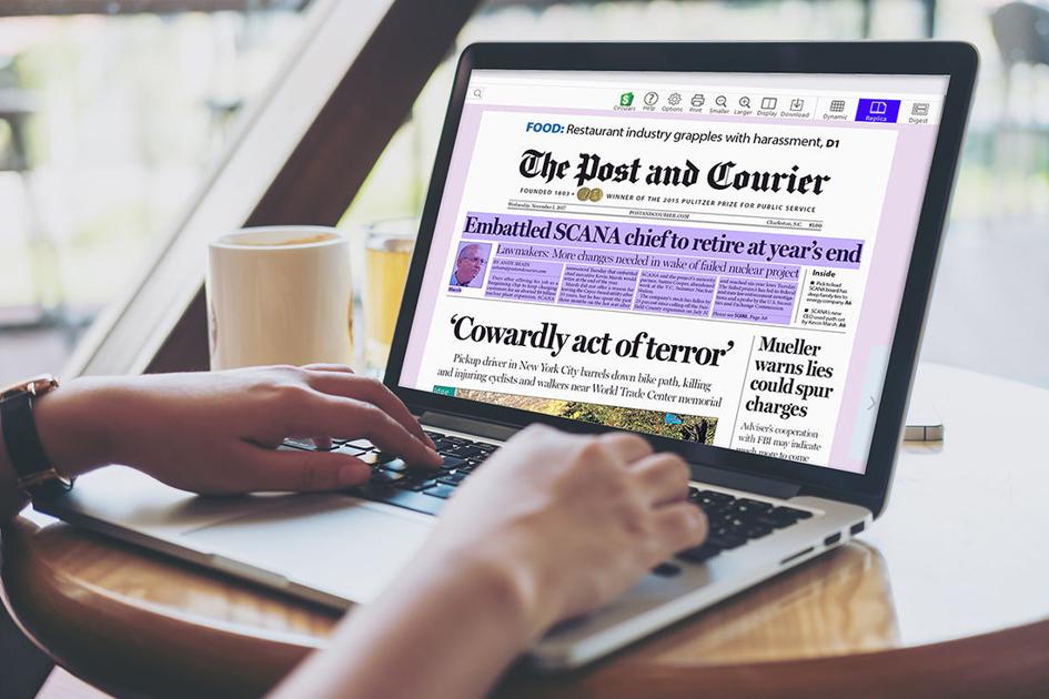 A new eEdition is coming for The Post and Courier. Here's what you