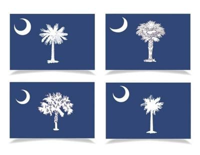 South Carolina flags today