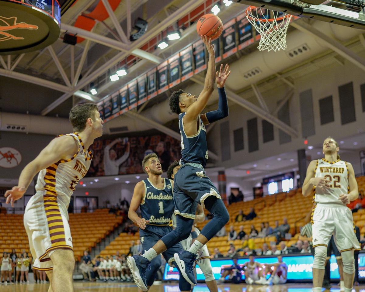 Charleston Southern Upsets Winthrop At Big South Tournament