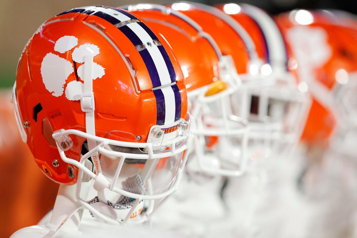crimson tigers football helmet Clemson The Clemson Tigers Riddell Speed Mini Helmet is made for the true Tigers fan Clemson Football Helmet With Visor