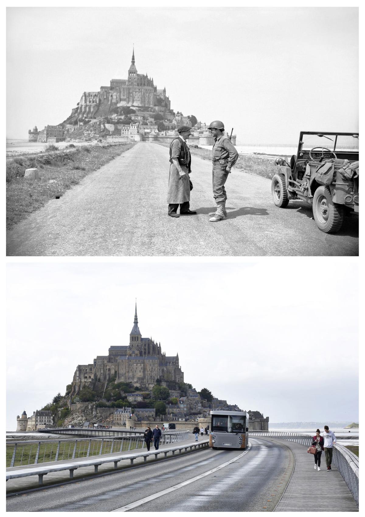 D Day Then And Now Photo Gallery