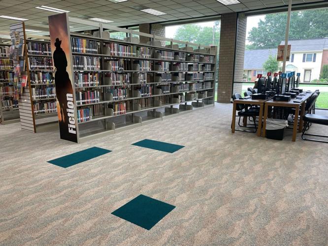 Cherokee library damaged when intruder leaves blood inside