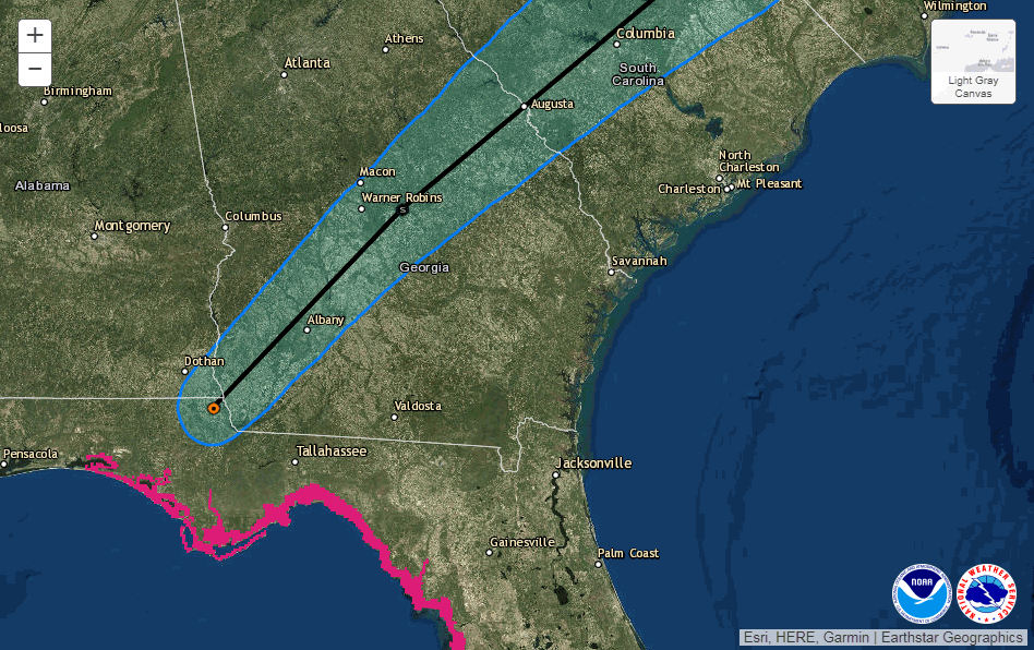 Hurricane Michael falls to Category 1, some SC impact still expected ...