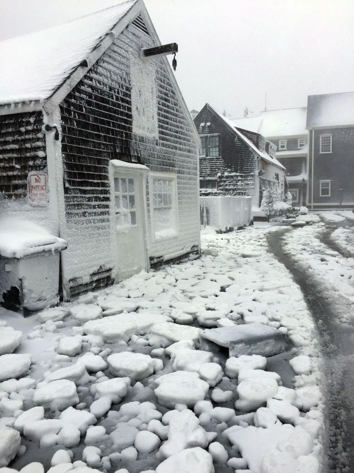 Winter storm wallops region