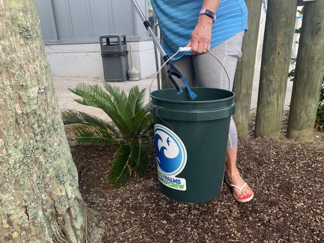 IOP cleanup collects hundreds of debris from streets in morning sweep