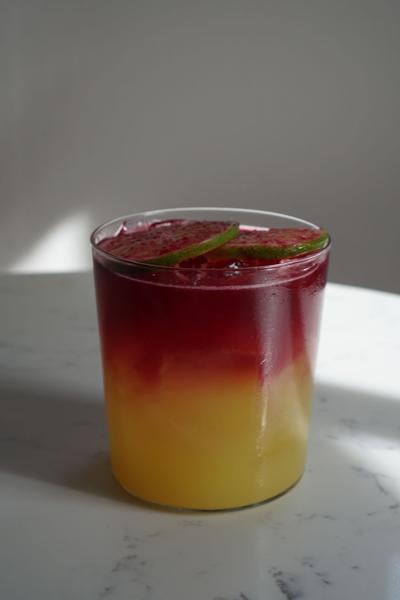 Beet Margarita at Basic Kitchen | Liquid Assets ... Beet Margarita at Basic Kitchen | Liquid Assets ...