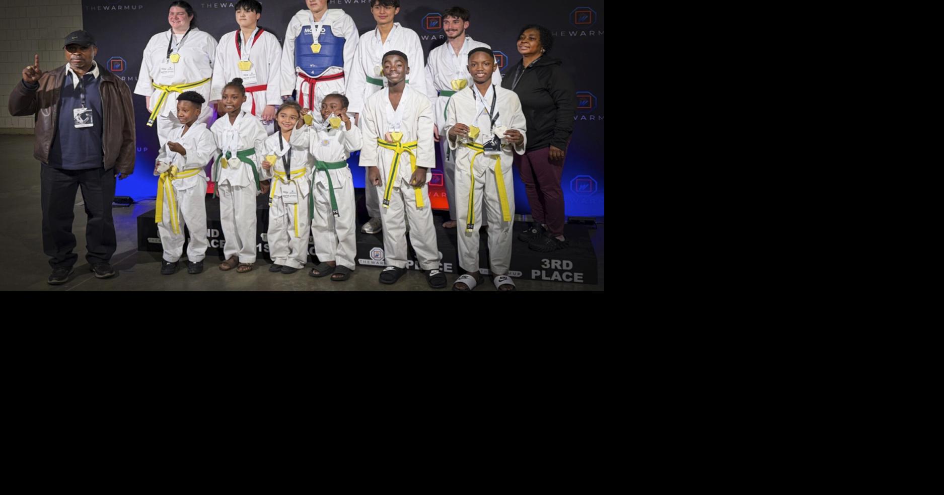 Martial arts students shine at Taekwondo championships
