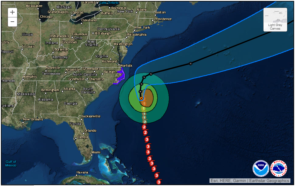 Visitors abandon vacations as Maria churns near Carolinas Visitors abandon vacations as Maria churns near Carolinas