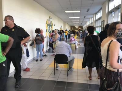 Richland primary voting lines
