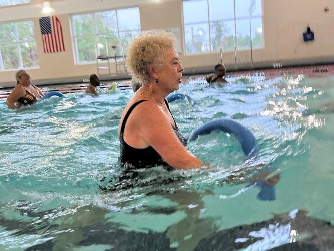 'Mermaids' create community during weekday water aerobics