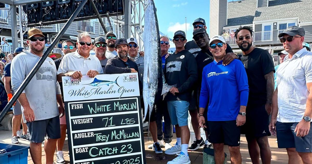 Angler aus Charleston fängt auf Michael Jordans Yacht „Catch 23“ einen 400 ...