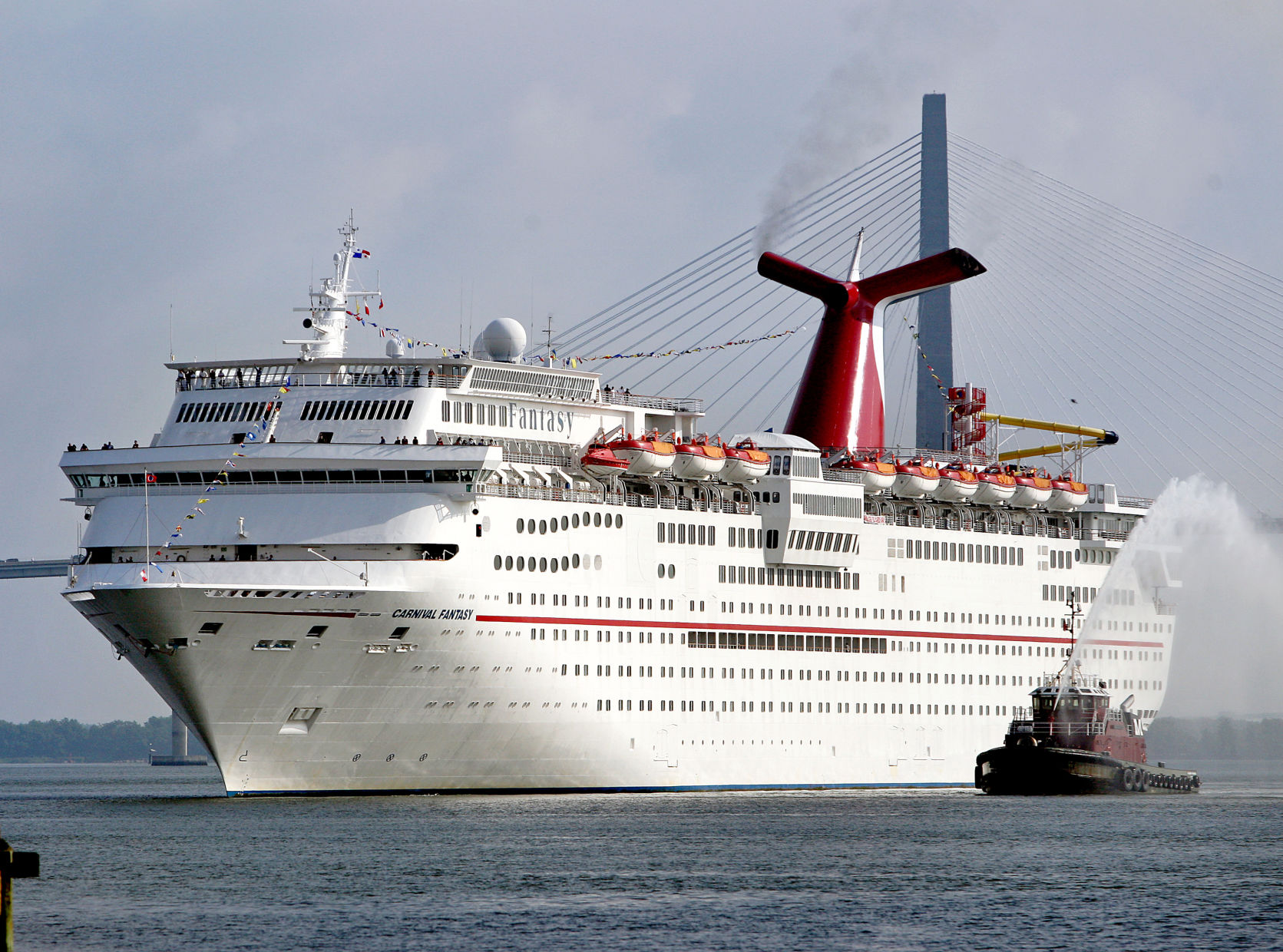 Carnival Fantasy to arrive on Bridge Run day