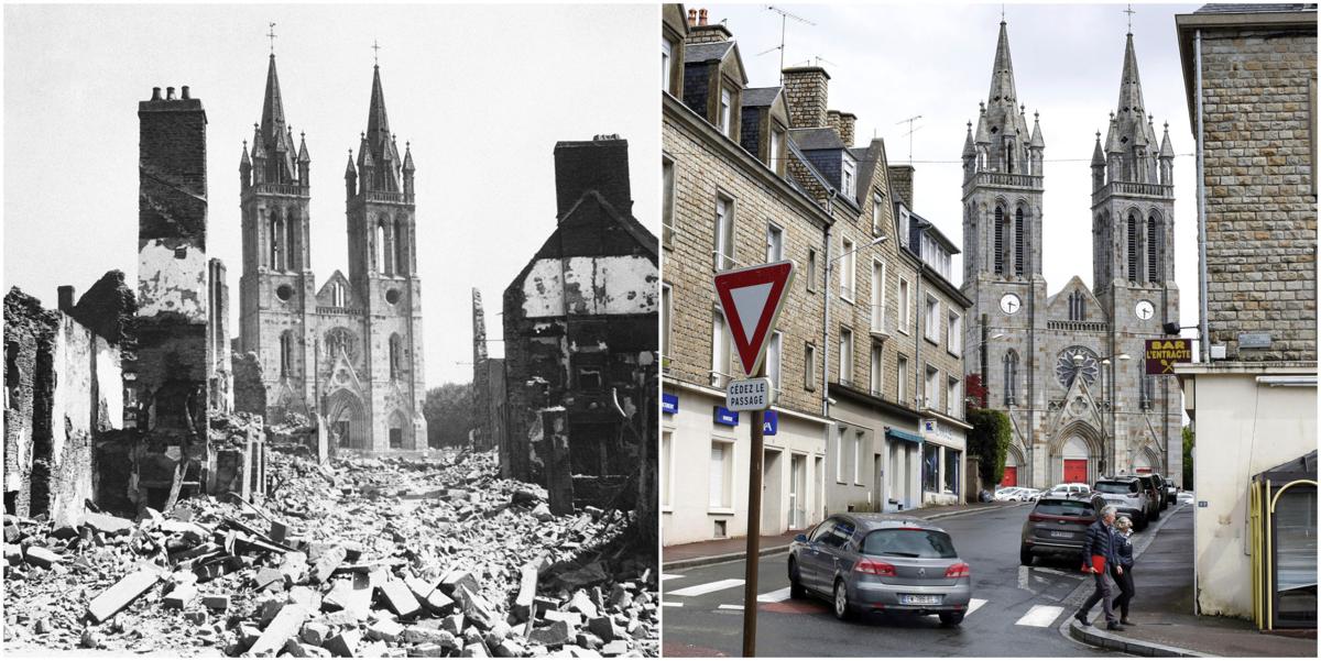 Photos D Day Landscapes From 1944 And Today Photo Galleries