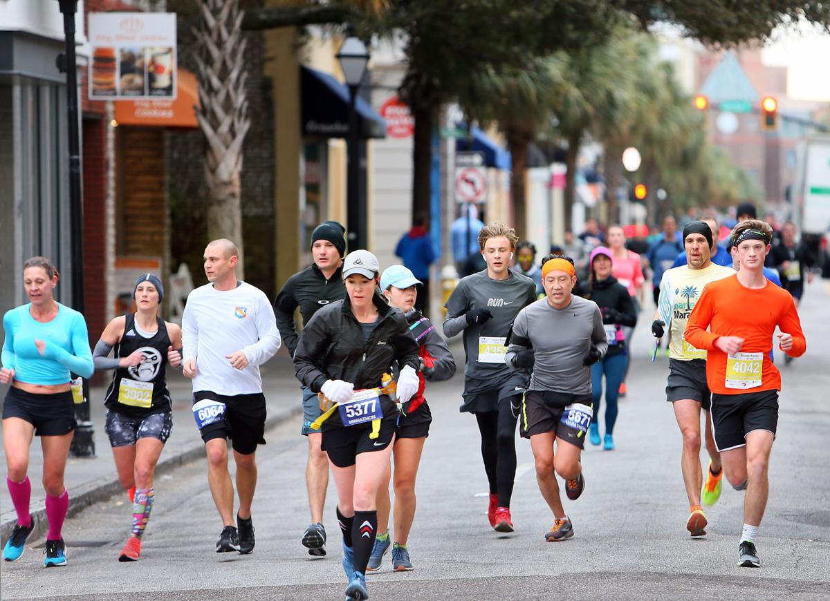 Photos Over 5,000 runners brave cold in Charleston Marathon events