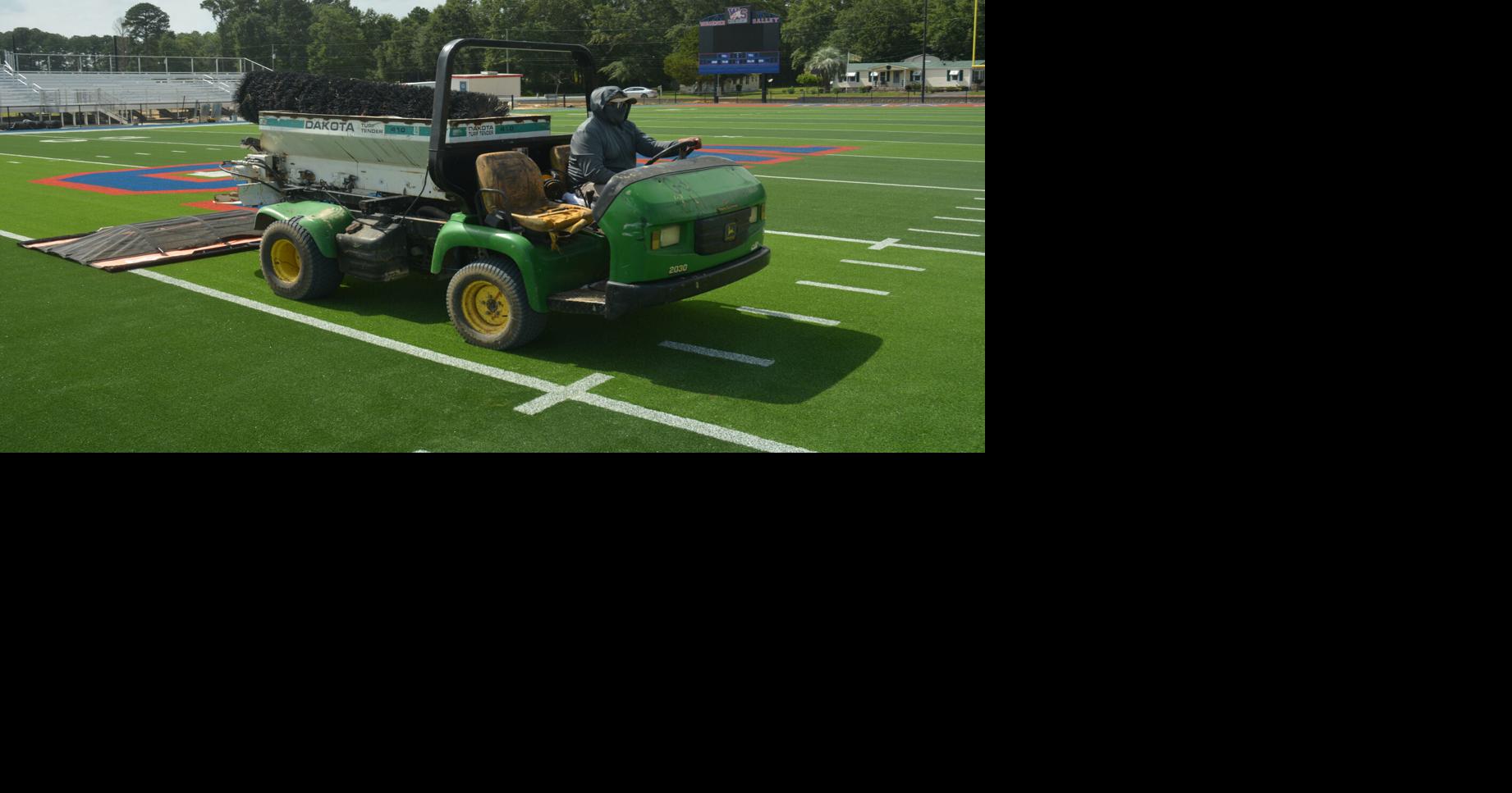 Wagener-Salley High prepares new nest for War Eagle football