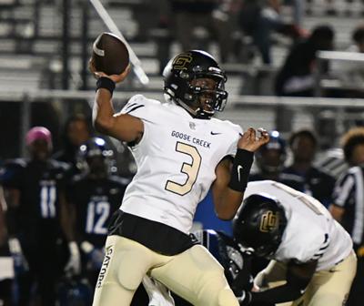 High School Football Goose Creek Qb Named Player Of Week 4 From