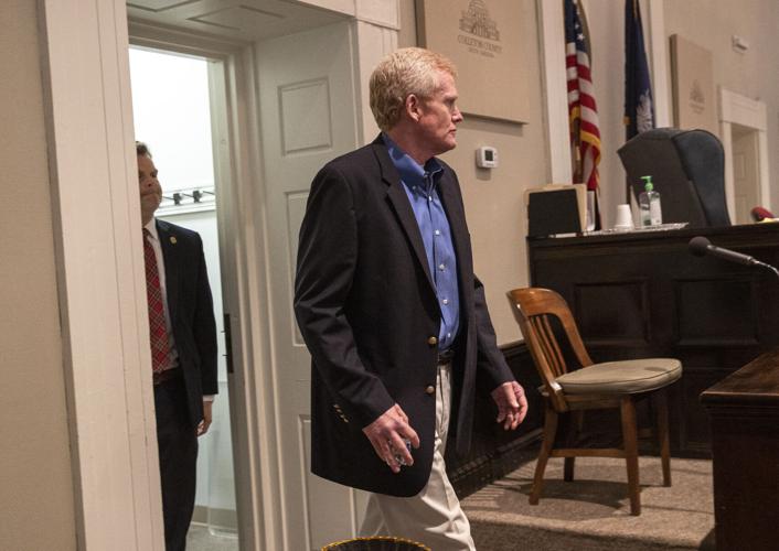 Photos Alex Murdaugh's motion hearing in Colleton County Photos from