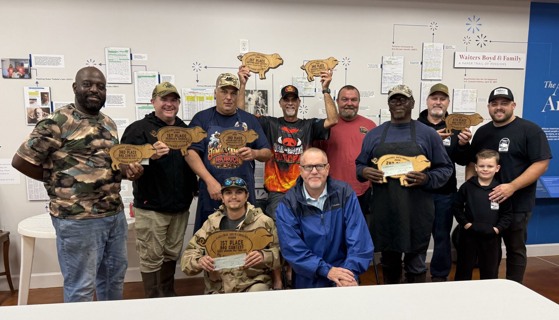 Pi G Pig Pickin’ draws crowd despite weather