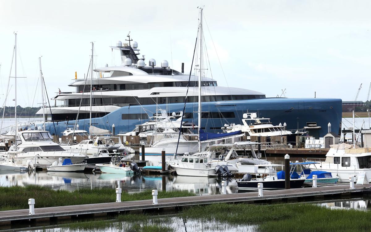 boat store charleston sc super yacht draws attention at charleston city marina boat store charleston sc super yacht draws attention at charleston city marina