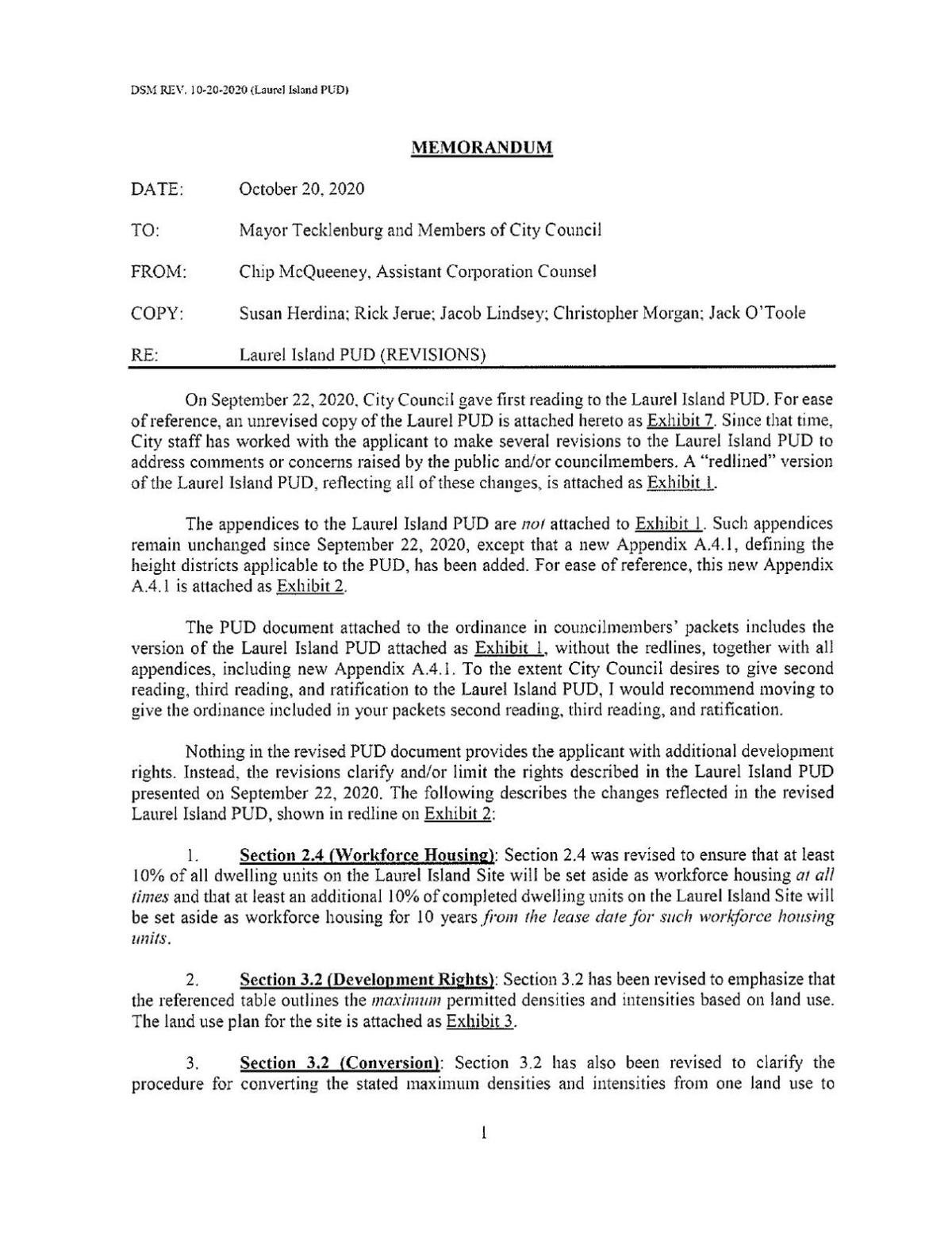 Charleston leaders approve development on Laurel Island News