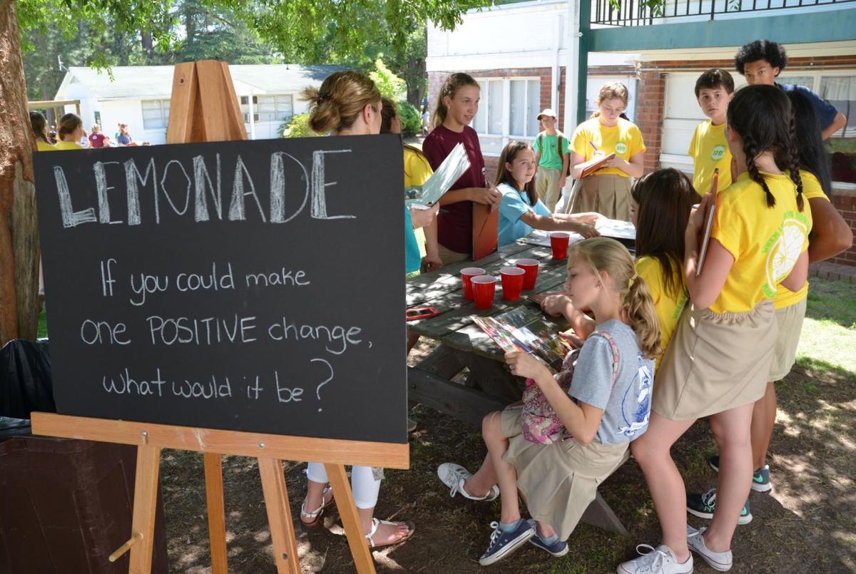 Mead Hall students enjoy laughter, lemonade Education