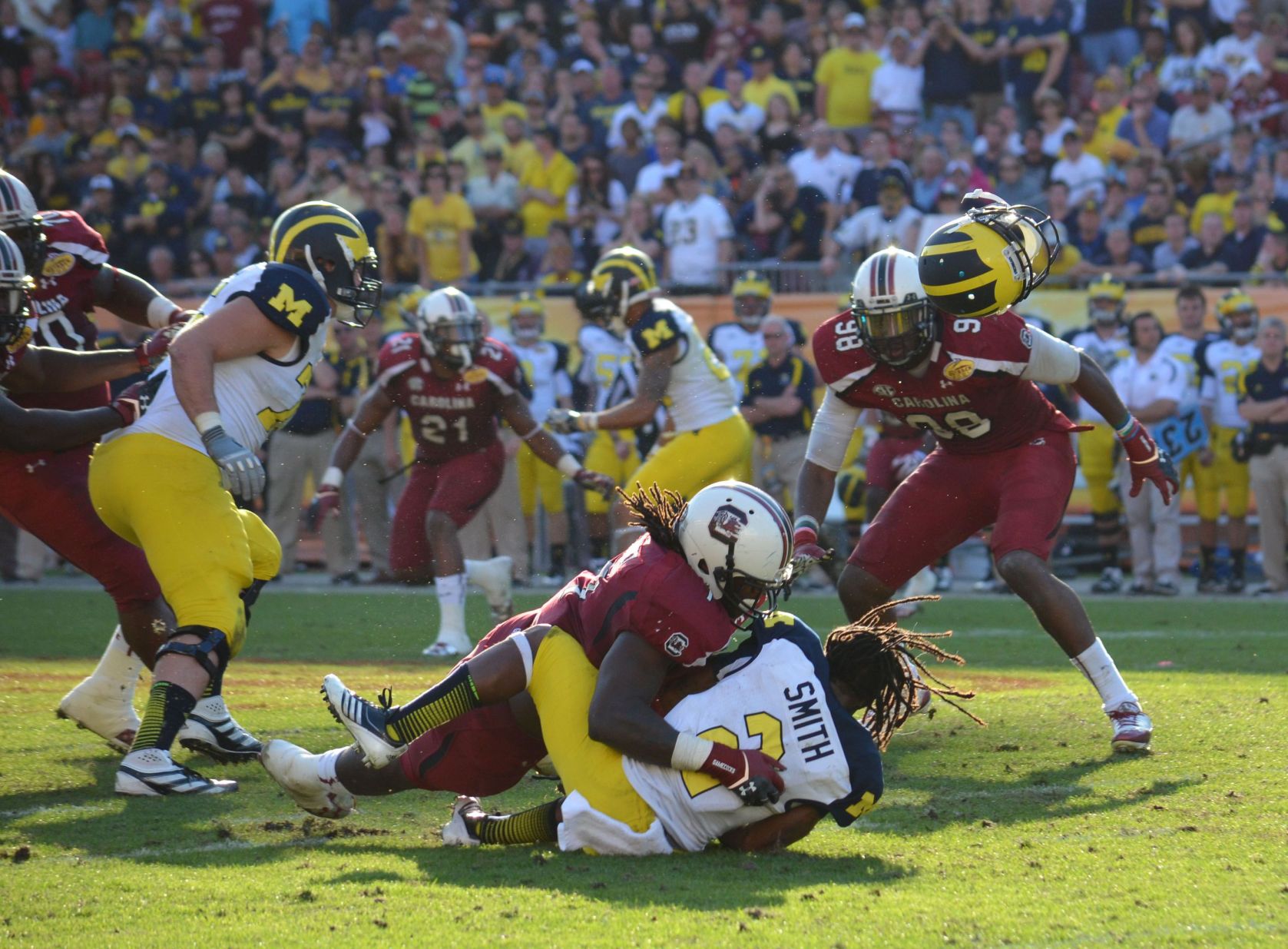 Jadeveon Clowney Hit Gif