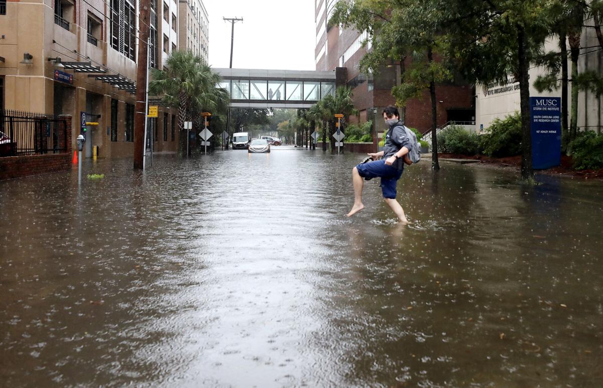 Photos Downtown Charleston Flooding Multimedia Postandcourier Com