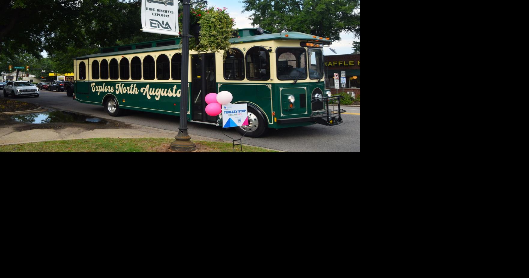 North Augusta is expanding its free trolley service for Masters Week