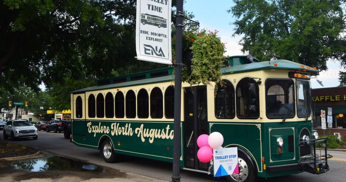 North Augusta is expanding its free trolley service for Masters Week