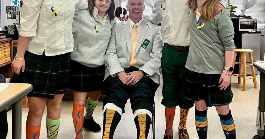 Rockin' the socks on WDS Day - Vimarsana News