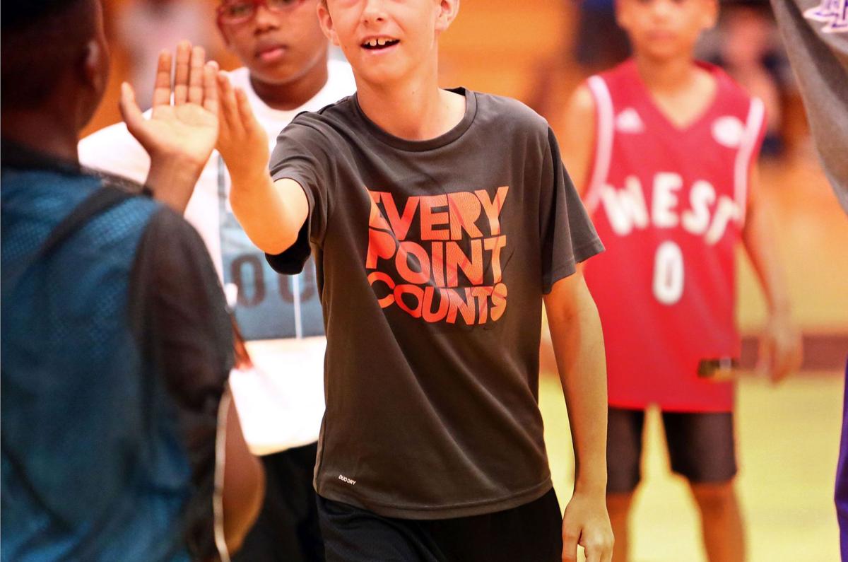 Khris Middleton basketball camp