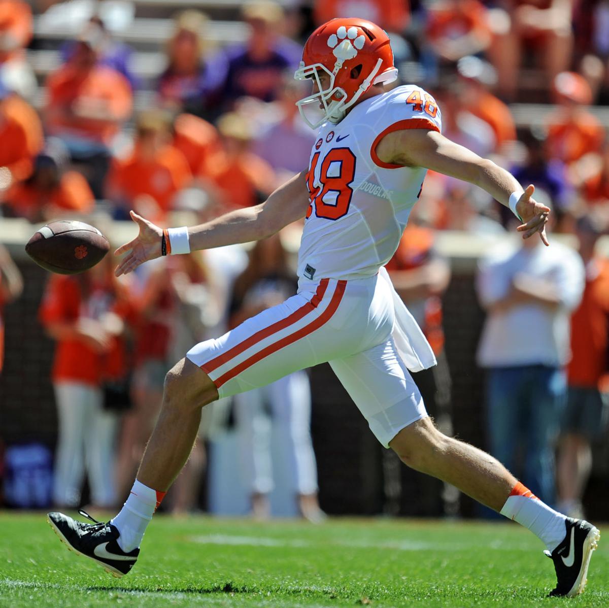 Clemson S Top 10 For 2017 Leading Punter Candidate Will Spiers