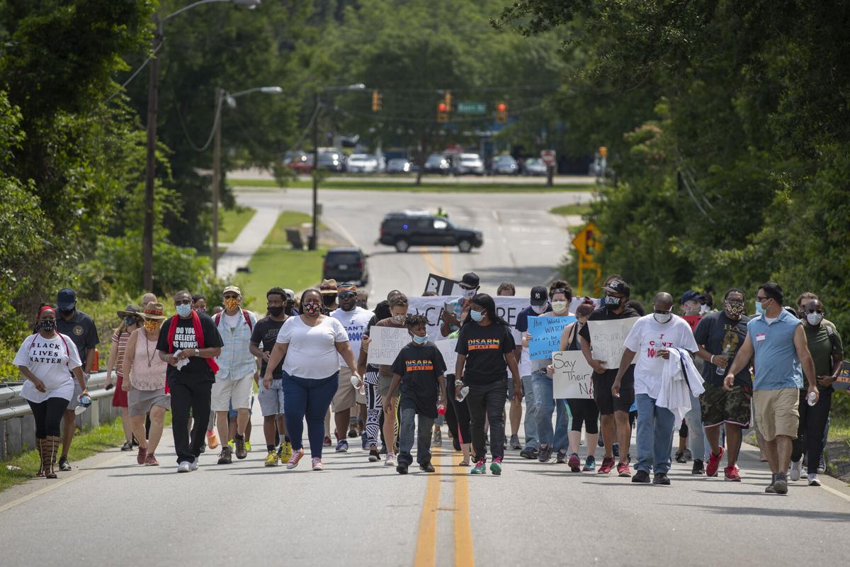 North Charleston marchers