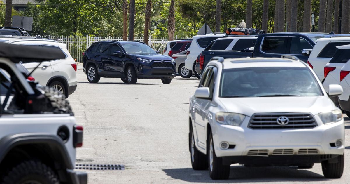As the weather warms up, Charleston beach parking can be hard to find ...