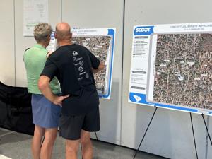 North Charleston’s Remount Road may get improved crosswalks. Some residents hoped for bike safety.