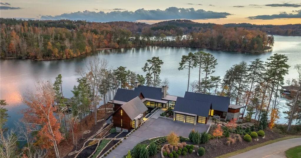 Lake Keowee home returns to market after selling for $9.5 million in January