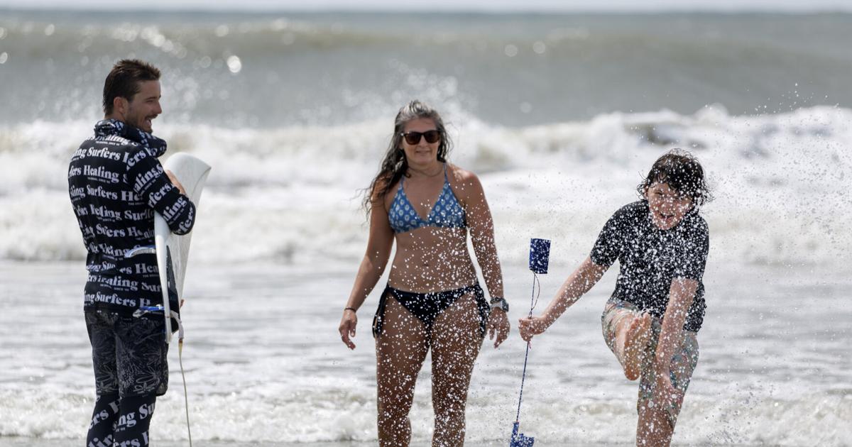 No surfing, no problem: Autism families enjoy event at Folly Beach