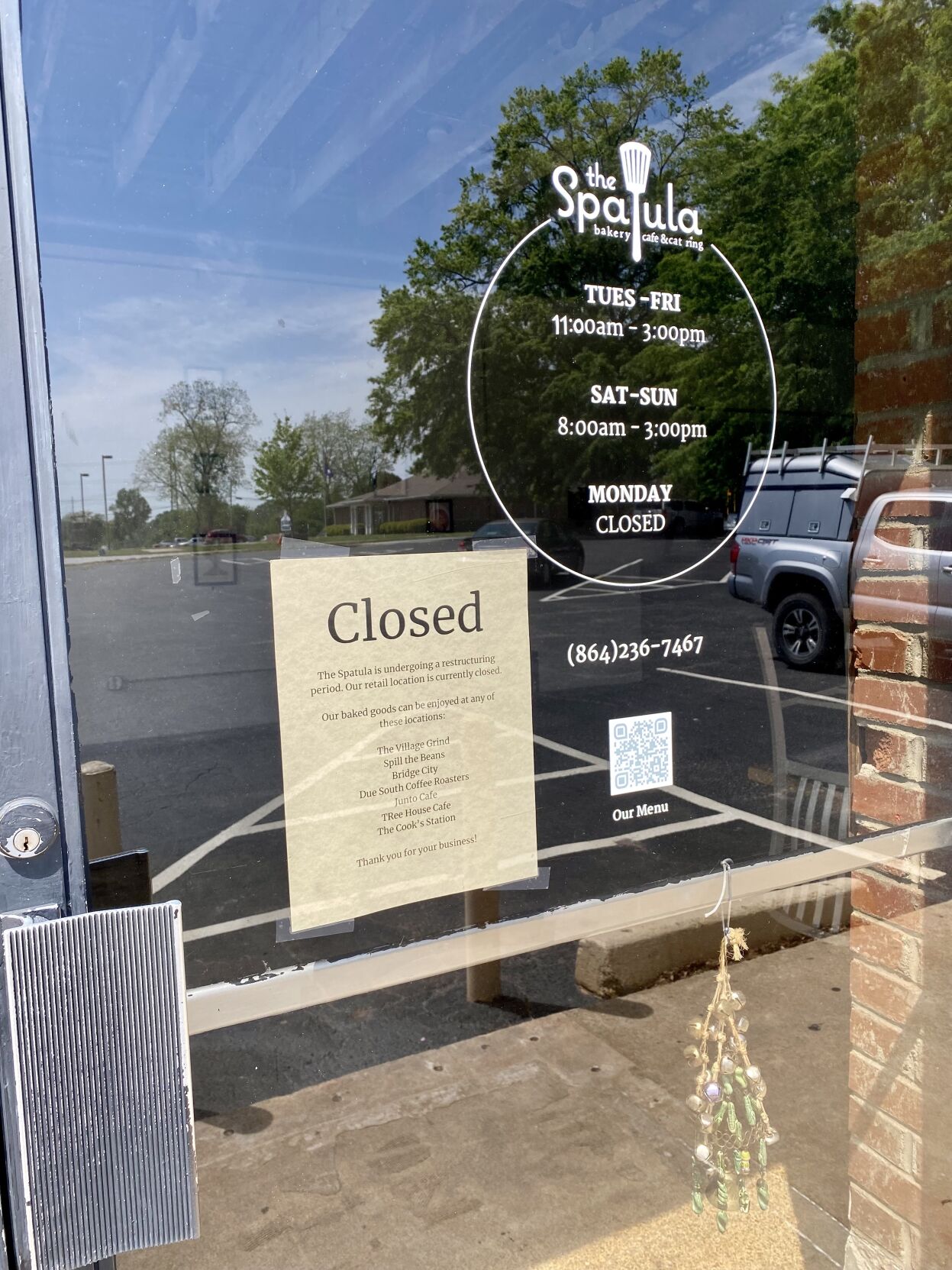 The Spatula in Greenville is closing its cafe, but it will continue to