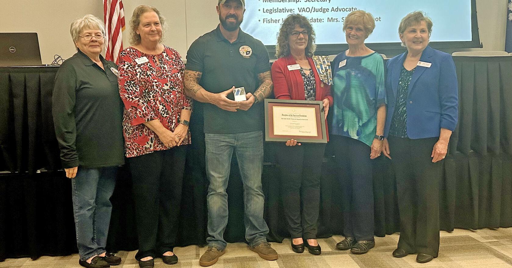 Trenton DAR chapter honors Aiken Veterans Council chair | Aiken Area News - Vimarsana News